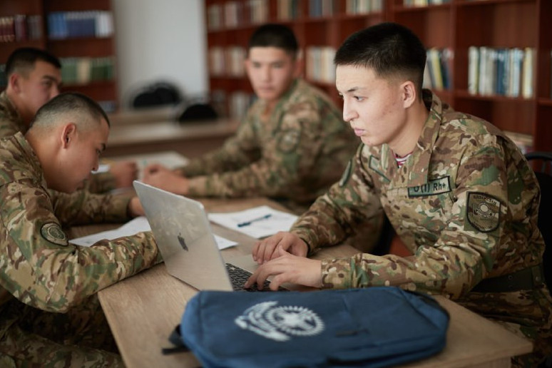 Ұлттық ұлан сарбазы әскери мультфильм жасап шықты