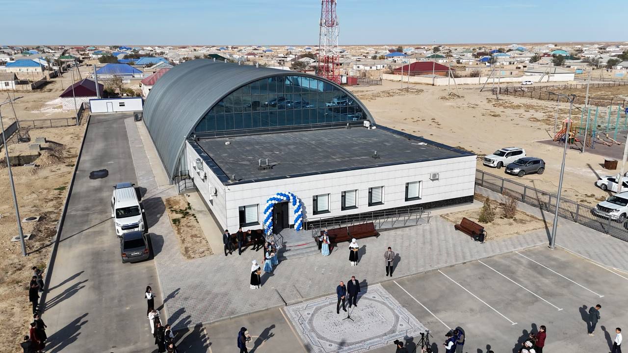 Қарақия ауданында екі жаңа спорт нысаны ашылды