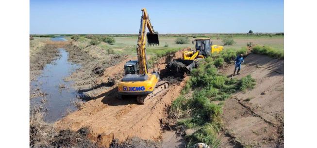 БҚО-да 100 км-ден астам ирригациялық канал тазартылған