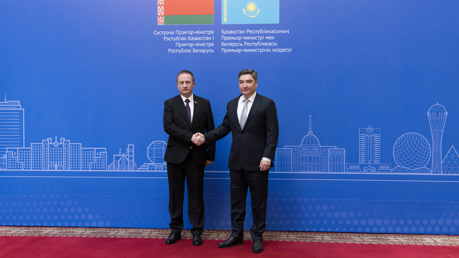 Қазақстан мен Белорусь премьерлері қандай мәмілеге келді?