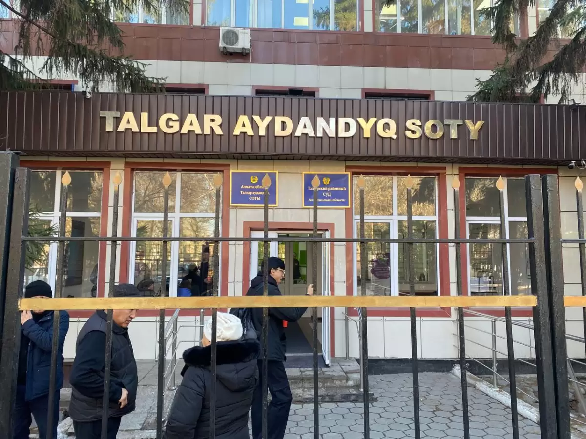 Талғар соты Хасан Қасымбаевқа үкім шығарды