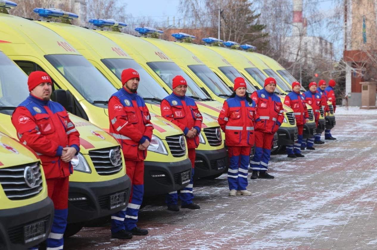 Жедел жәрдем автопаркі жаңартылды