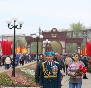 Петропавлда Ұлы Жеңіс күні аталып өтті (фото)