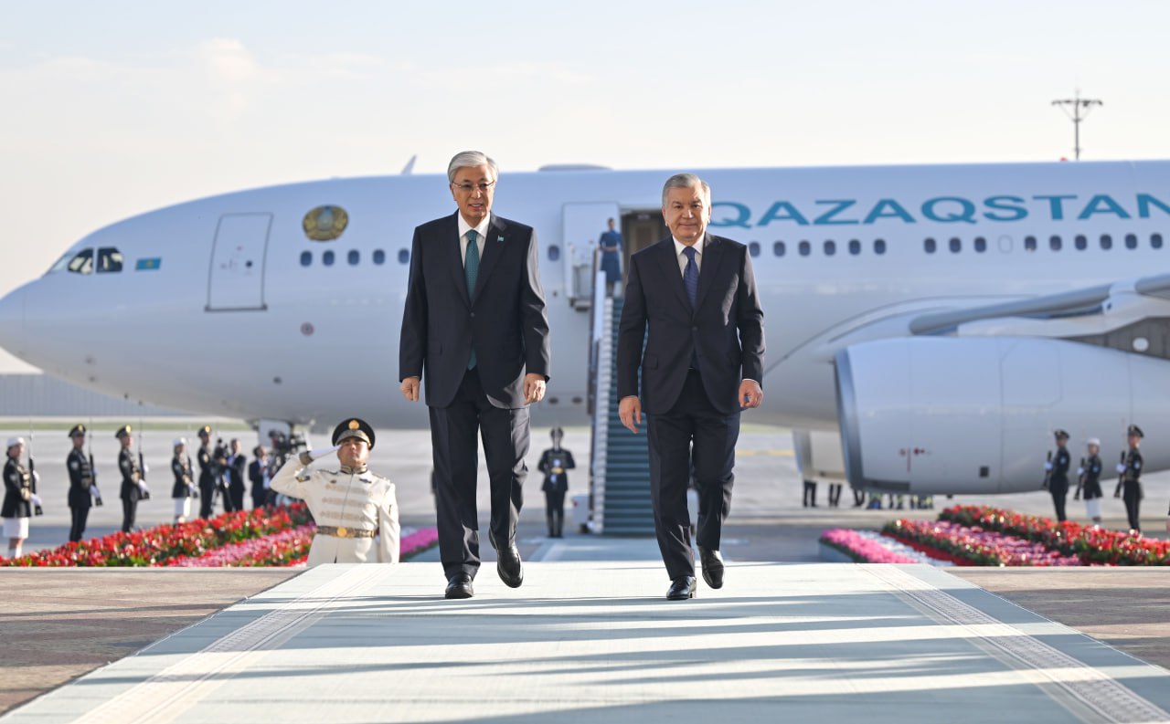 Мемлекет басшысы Ташкентке мемлекеттік сапармен барды