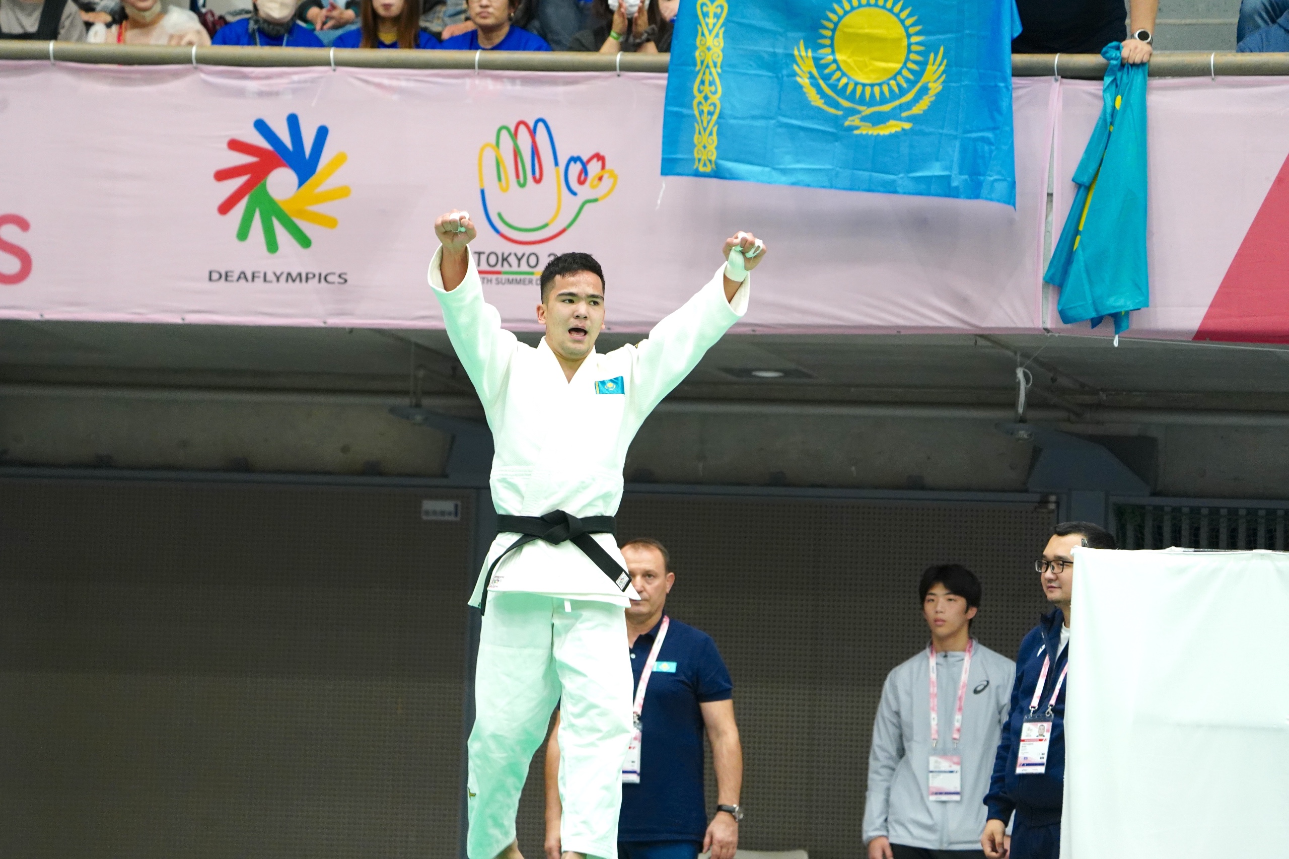 Дзюдошыларымыз Сурдлимпиаданың алғашқы күнінде екі алтын жеңіп алды 