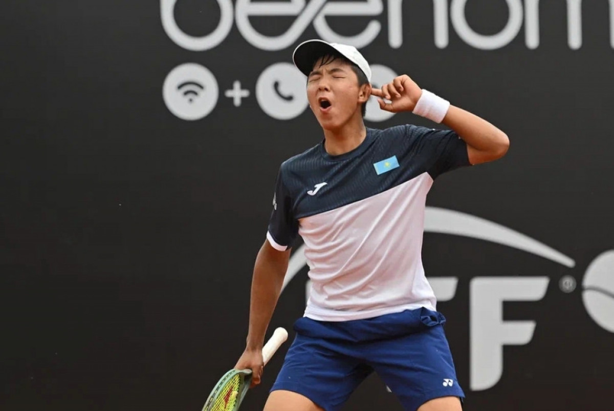 Теннисші Заңғар Нұрланұлы алғашқы табысына қол жеткізді