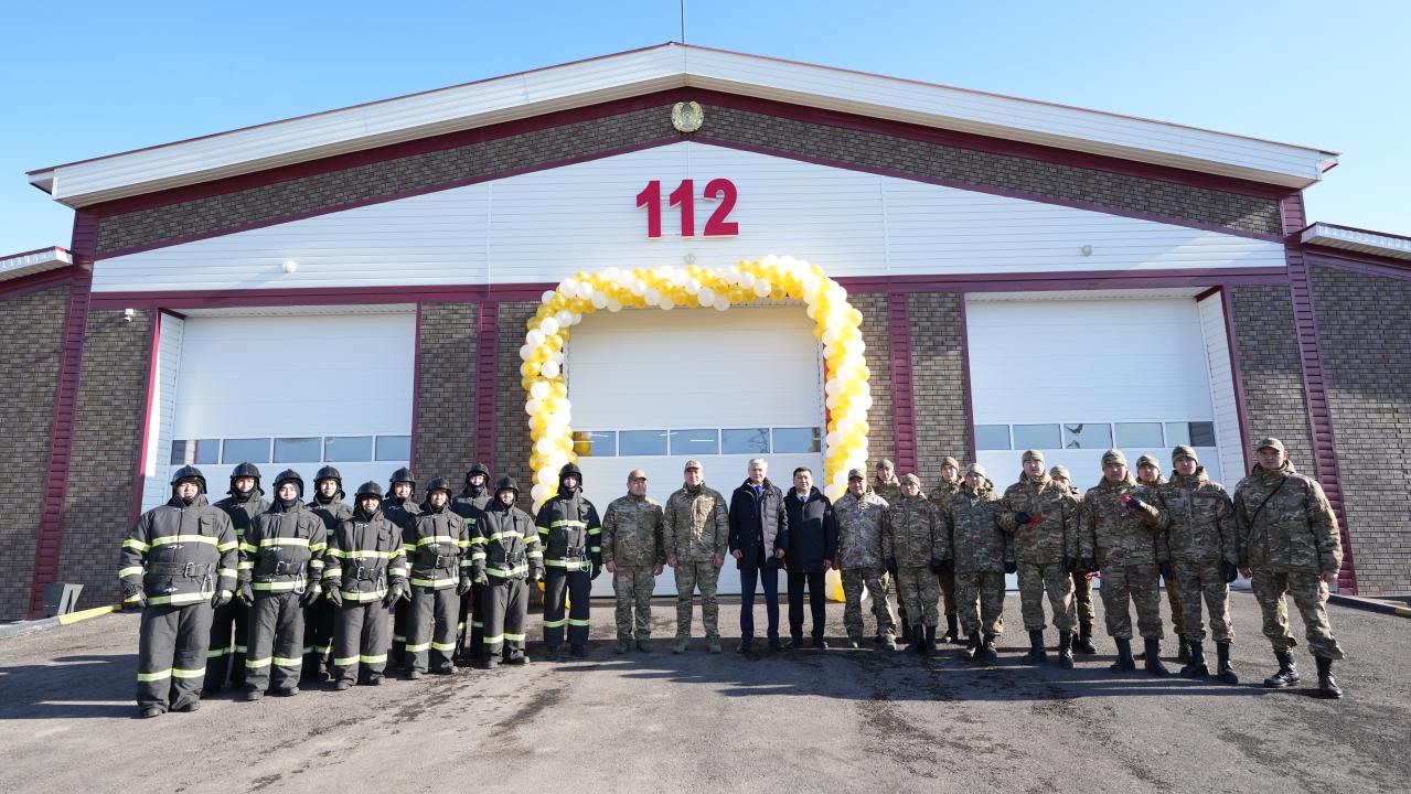 Өрт сөндіру бөлімі ашылды