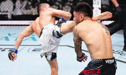 Асу Алмабаев Дохадағы UFC турнирінде Пересті жеңді