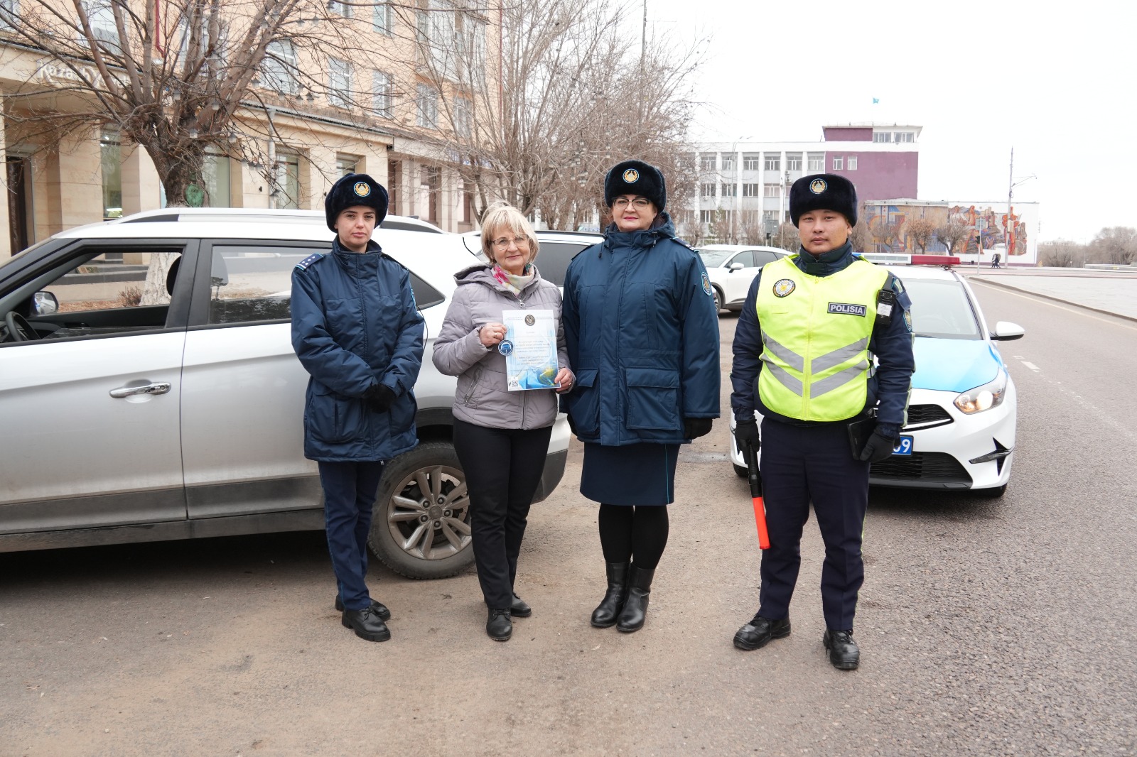 Қарағандыда 30 жыл бойы бірде-бір рет жол ережесін бұзбаған жүргізуші анықталды