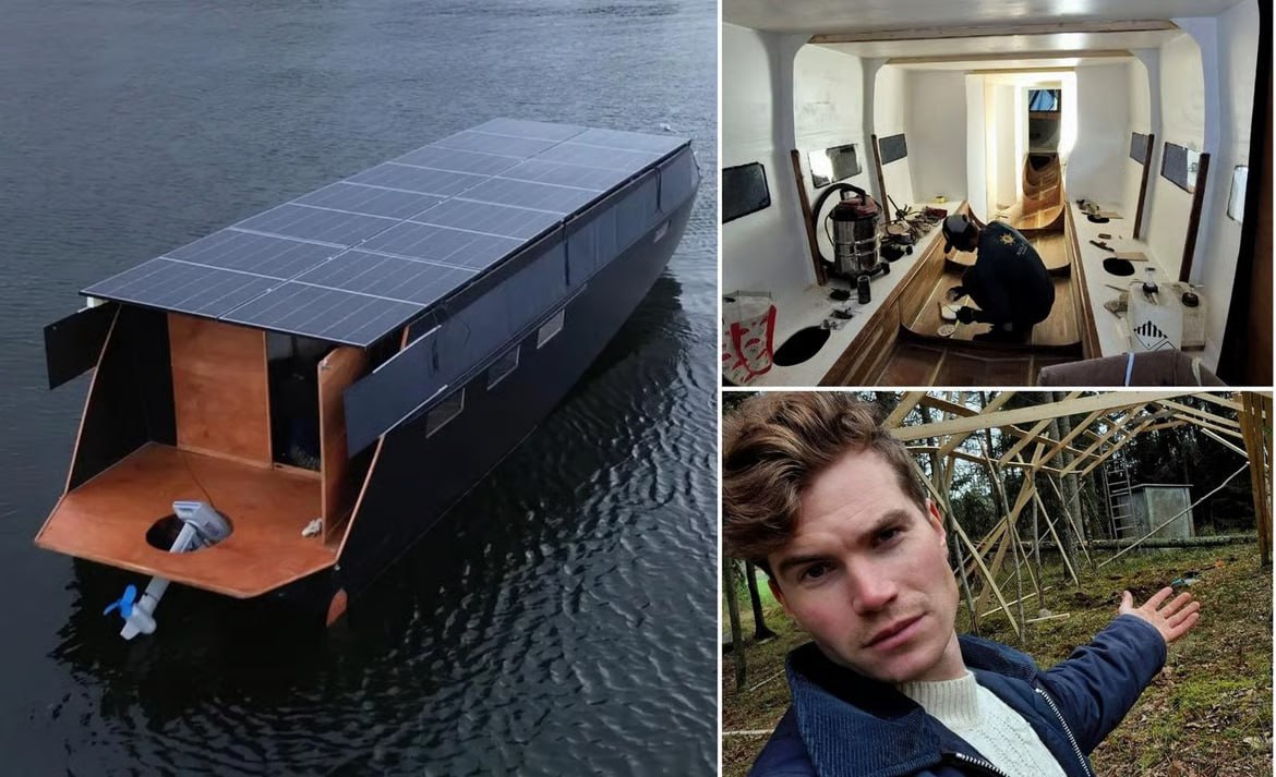 Күн энергиясымен жүретін яхта