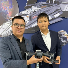 Он үш жасар оқушының өнертабысы