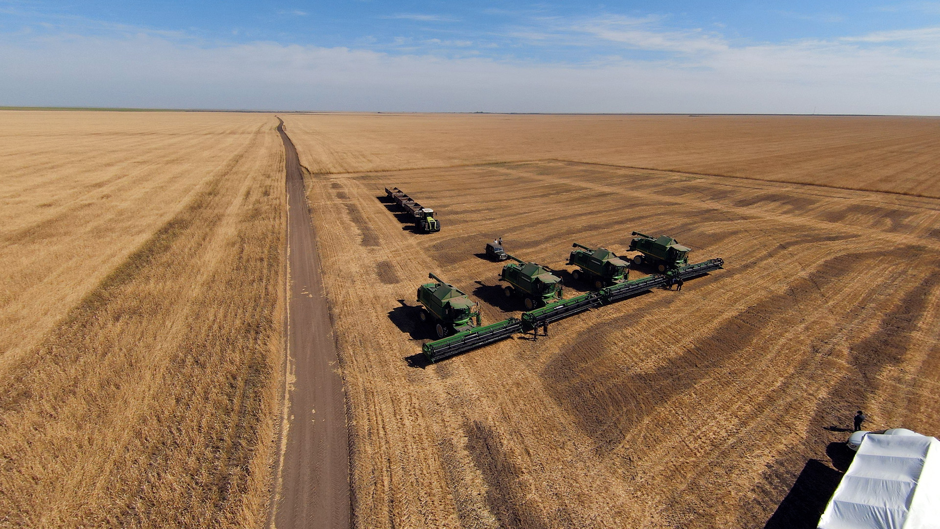 Егіннен мол өнім алды