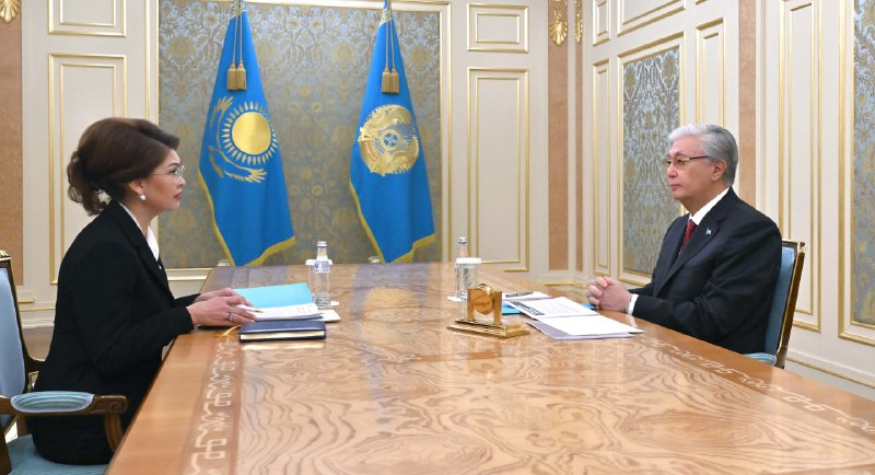 Мемлекет басшысы Аида Балаеваны қабылдады