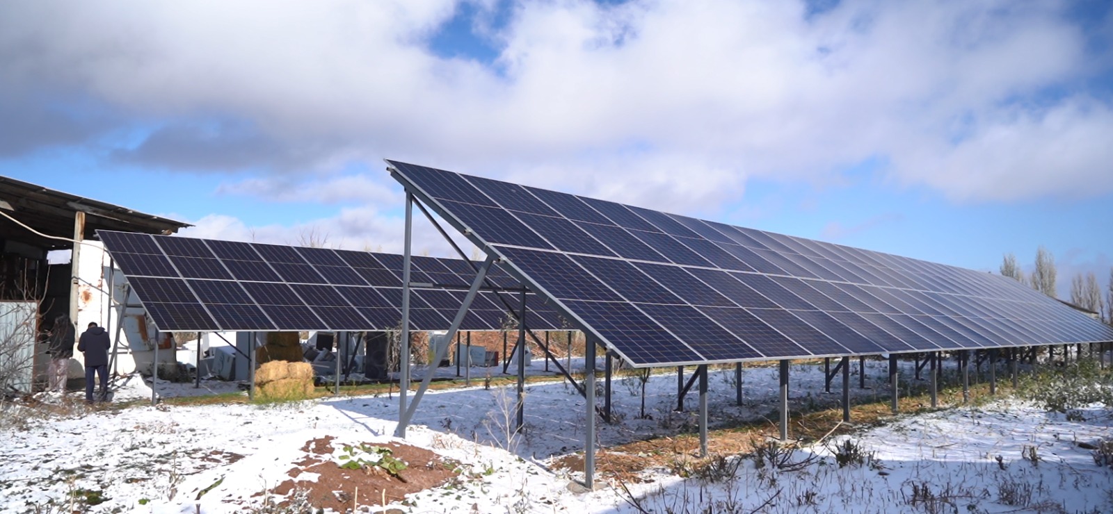 Күн көзінен энергия өндіріп отыр