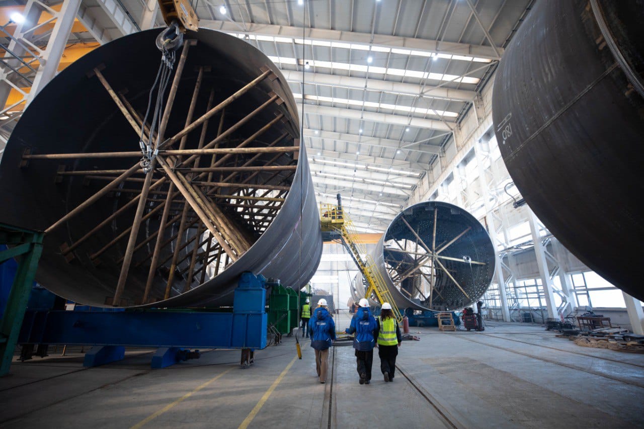 Атырау облысында полиэтилен зауытының құрылысы жүріп жатыр