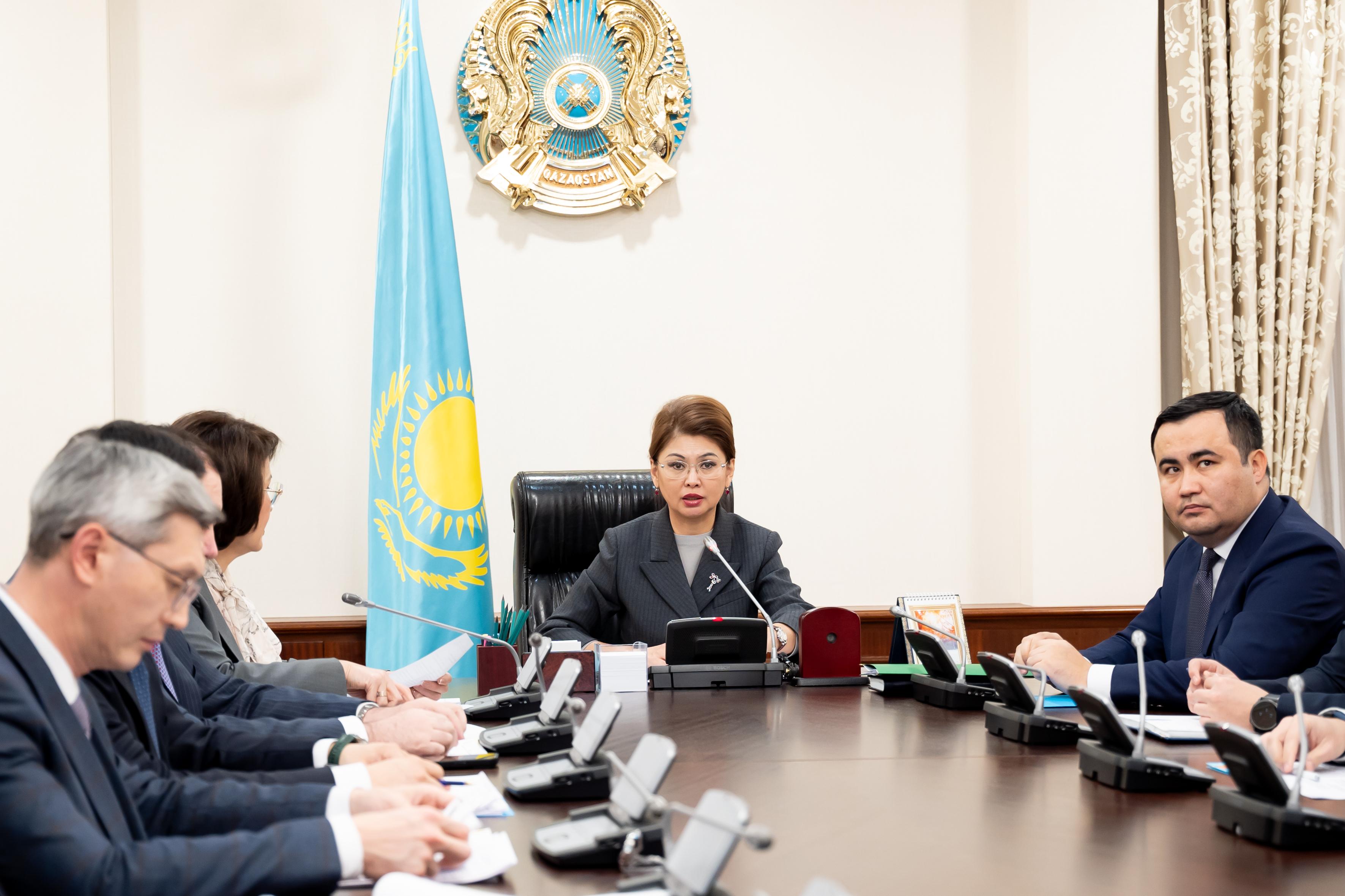 Ұлттық жобаны іске асыру барысы қаралды