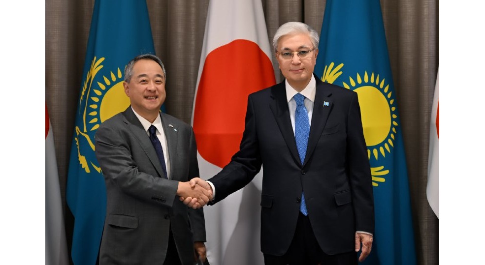 Мемлекет басшысы Sumitomo компаниясының президентін қабылдады