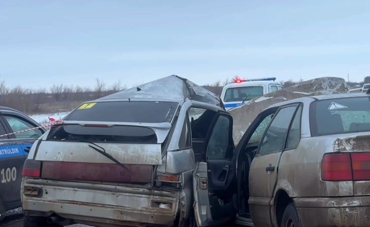 Самара – Шымкент тасжолындағы апаттан екі адам қаза тапты