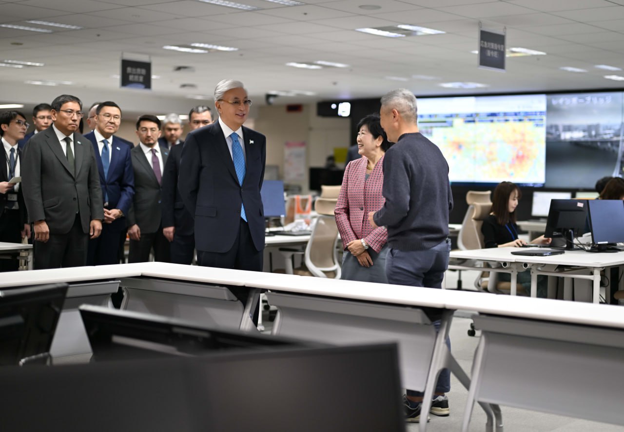 Президент Токионың Төтенше жағдайлар жөніндегі ахуалдық орталығының жұмысымен танысты