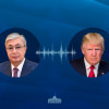 Қасым-Жомарт Тоқаев АҚШ Президенті Дональд Трамппен телефон арқылы мазмұнды әңгіме өрбітті