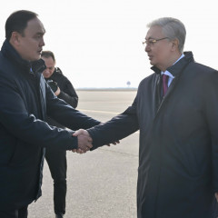 Мемлекет басшысы Жамбыл облысына жұмыс сапарымен барды