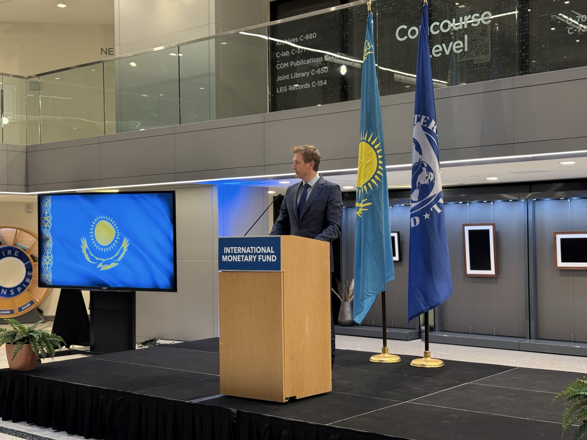 Халықаралық валюта қорында – Қазақстан күні