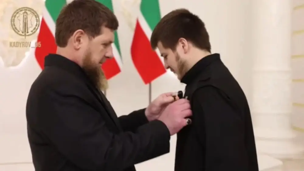 Рамзан Қадыровтың ұлы кезекті марапатқа ие болды