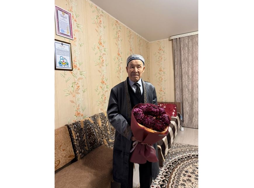 Қостанайда екінші дүниежүзілік соғыс ардагері 100 жасқа толды