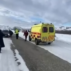 Шығыс Қазақстанда полицейлер күрежолда әйелді құтқарып қалды