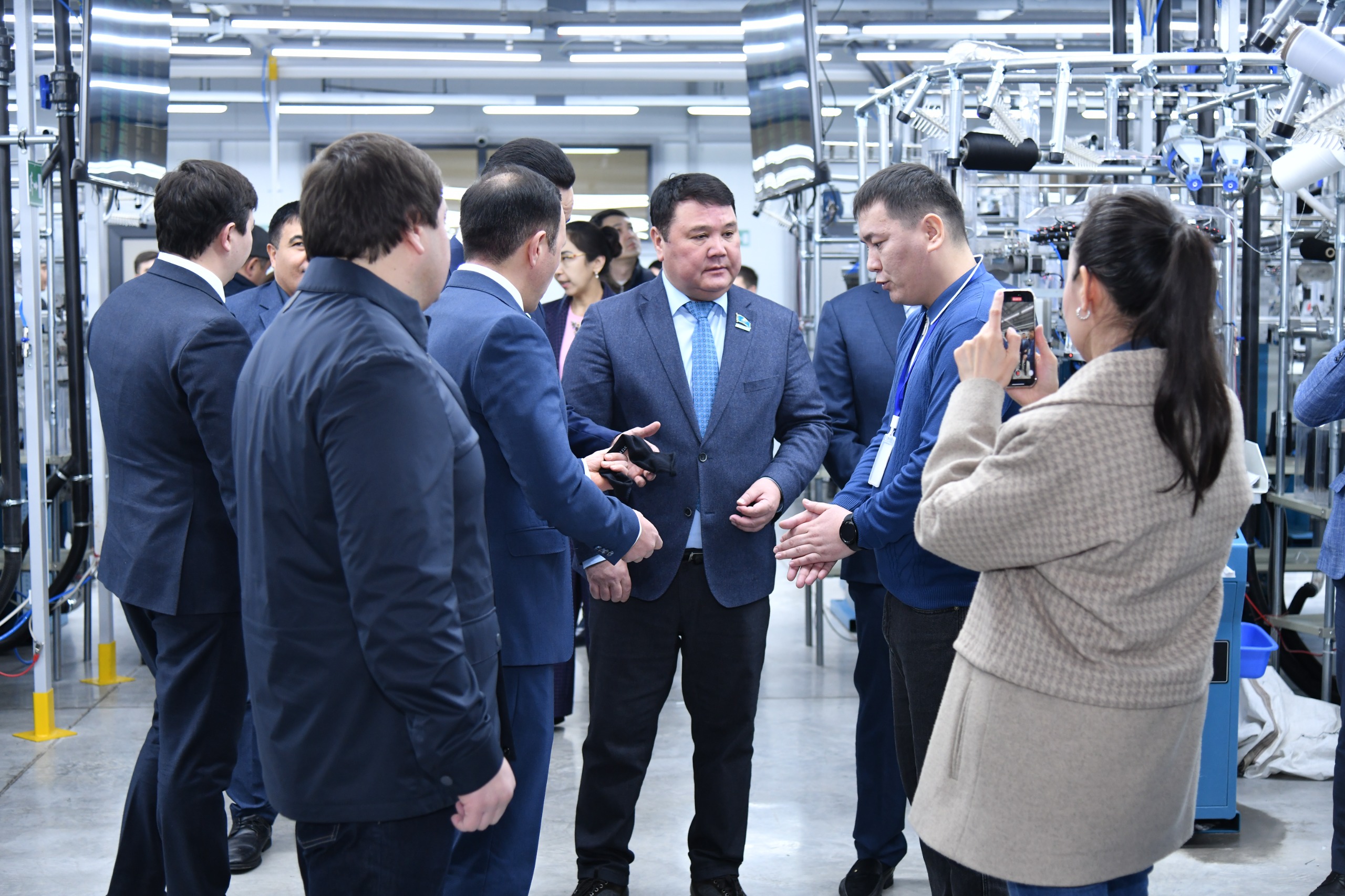 Шымкенттегі кәсіпорын жылына 50 млн жұп шұлық шығарады