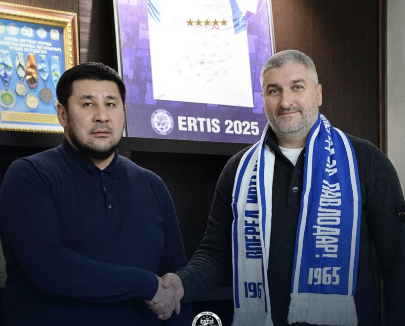«Ертіс» футбол клубына жаңа бас бапкер тағайындалды