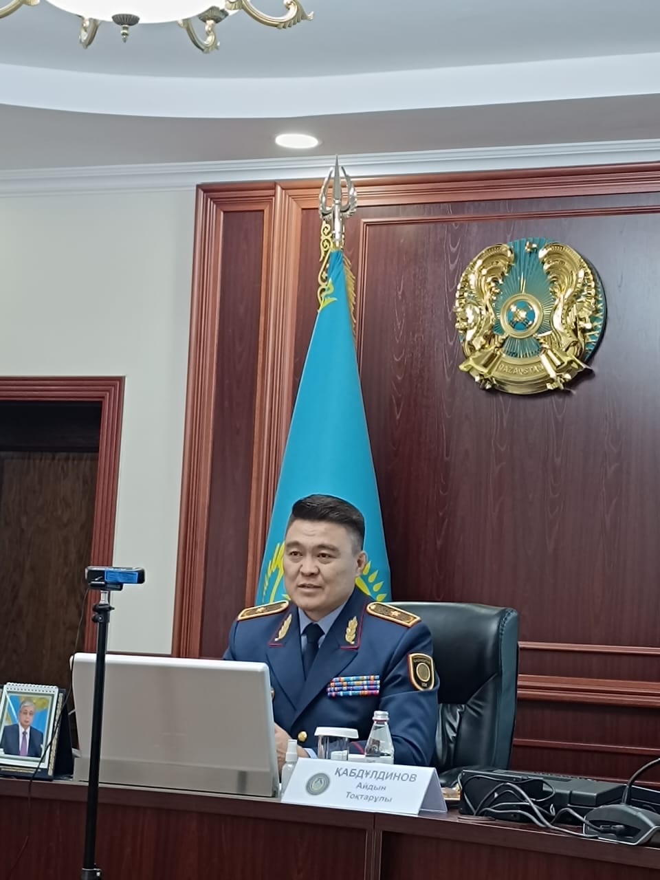 Алматының бас полицейі журналистермен жүздесті