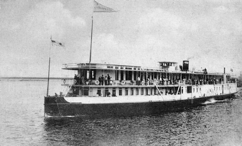 Жеке пароход иеленген қазақ