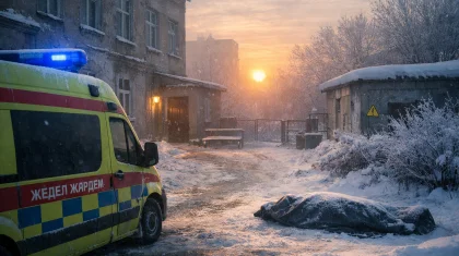 Петропавлда аурухана маңында әйел адам үсіп қайтыс болды