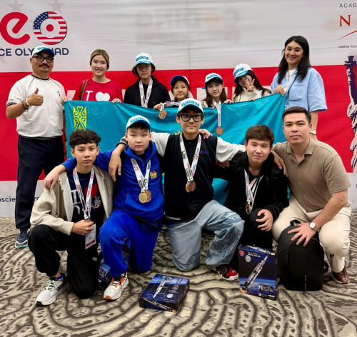 «NURORDA» оқушылары халықаралық олимпиадада топ жарды