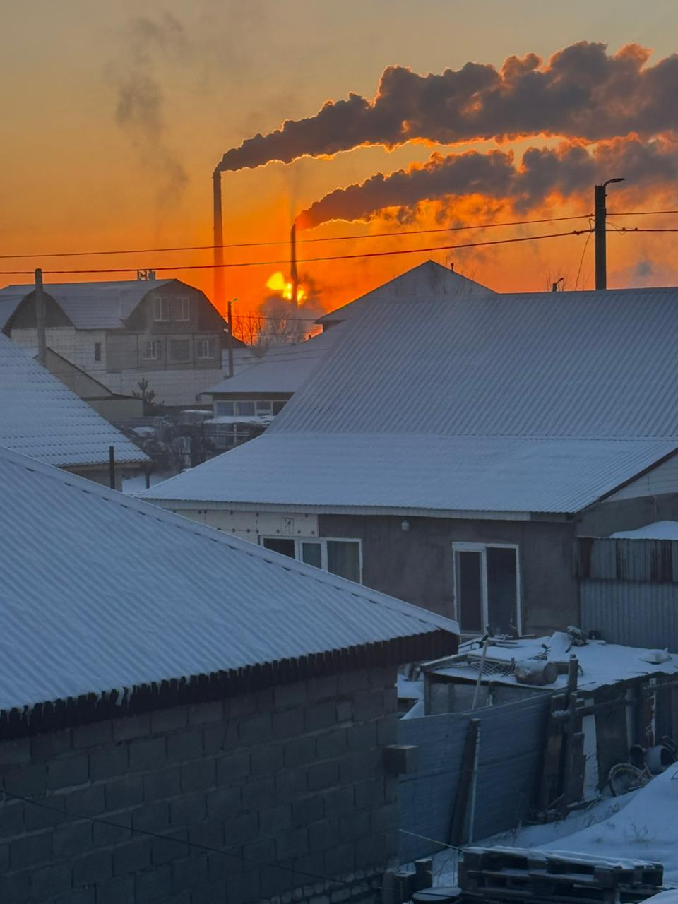 «Жылуға жарымай отырмыз...»
