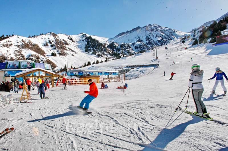 Алматыда жаңа шаңғы тебу аймағы ашылады