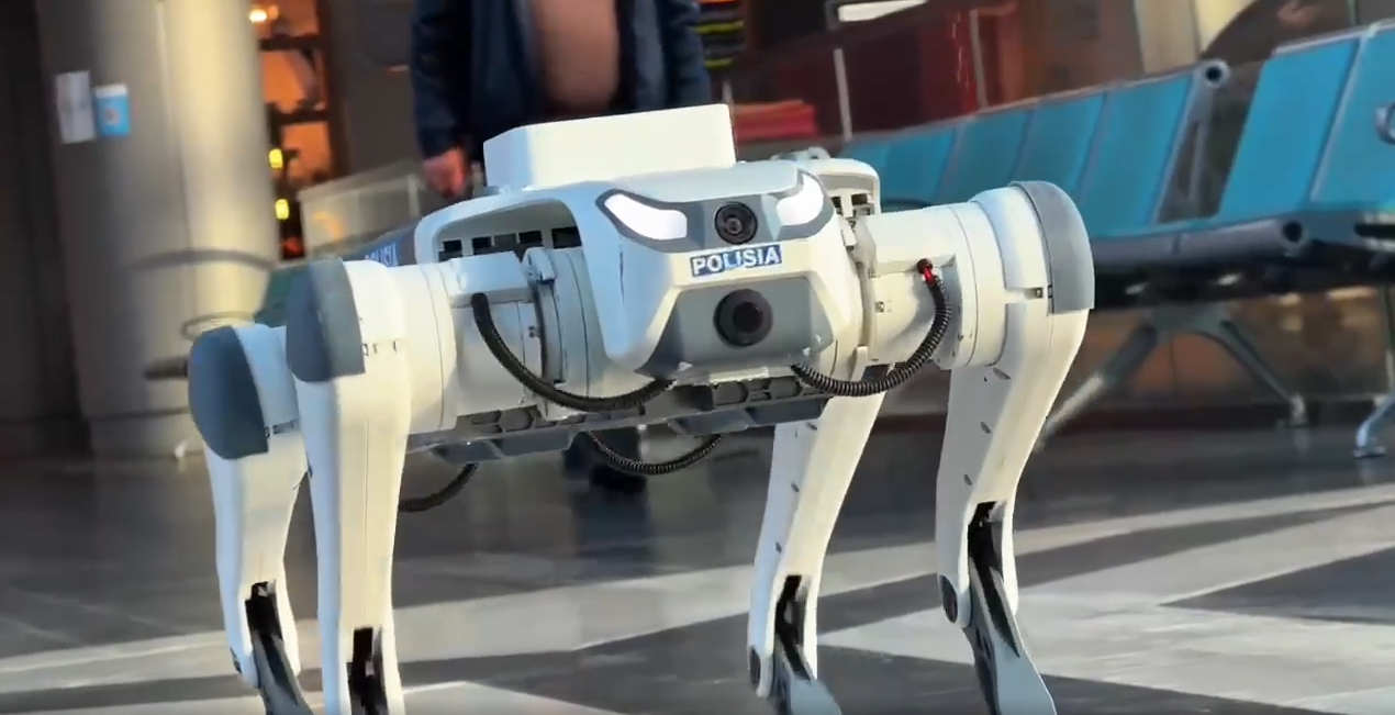 Астанада қоғамдық орындардағы тәртіпті робот-ит қадағалайды