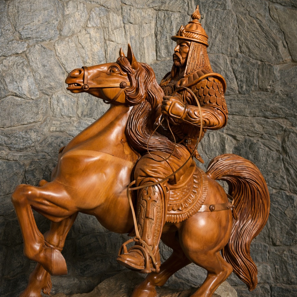 Хандарды қашап сомдаған