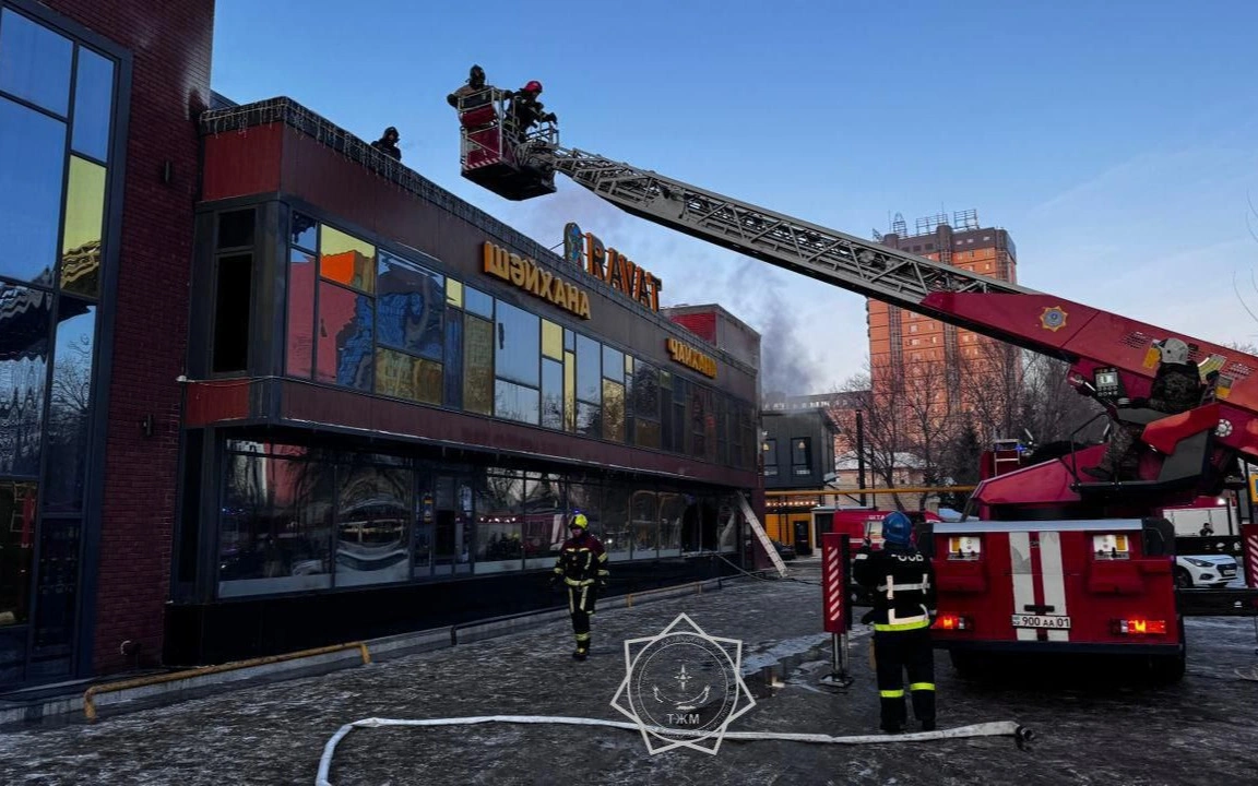 Астанада дәмханадан өрт шықты