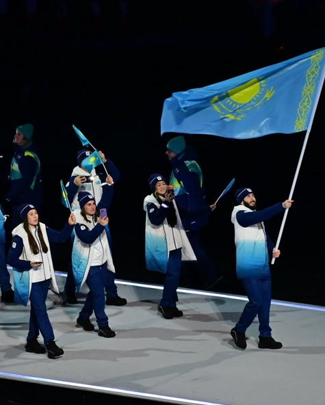 Қазақстан құрамасы Қысқы Олимпиада ойындарының ашылу рәсіміне қатысты