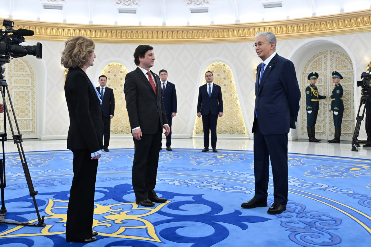 Қасым-Жомарт Тоқаев елшілерден сенім грамоталарын қабылдады