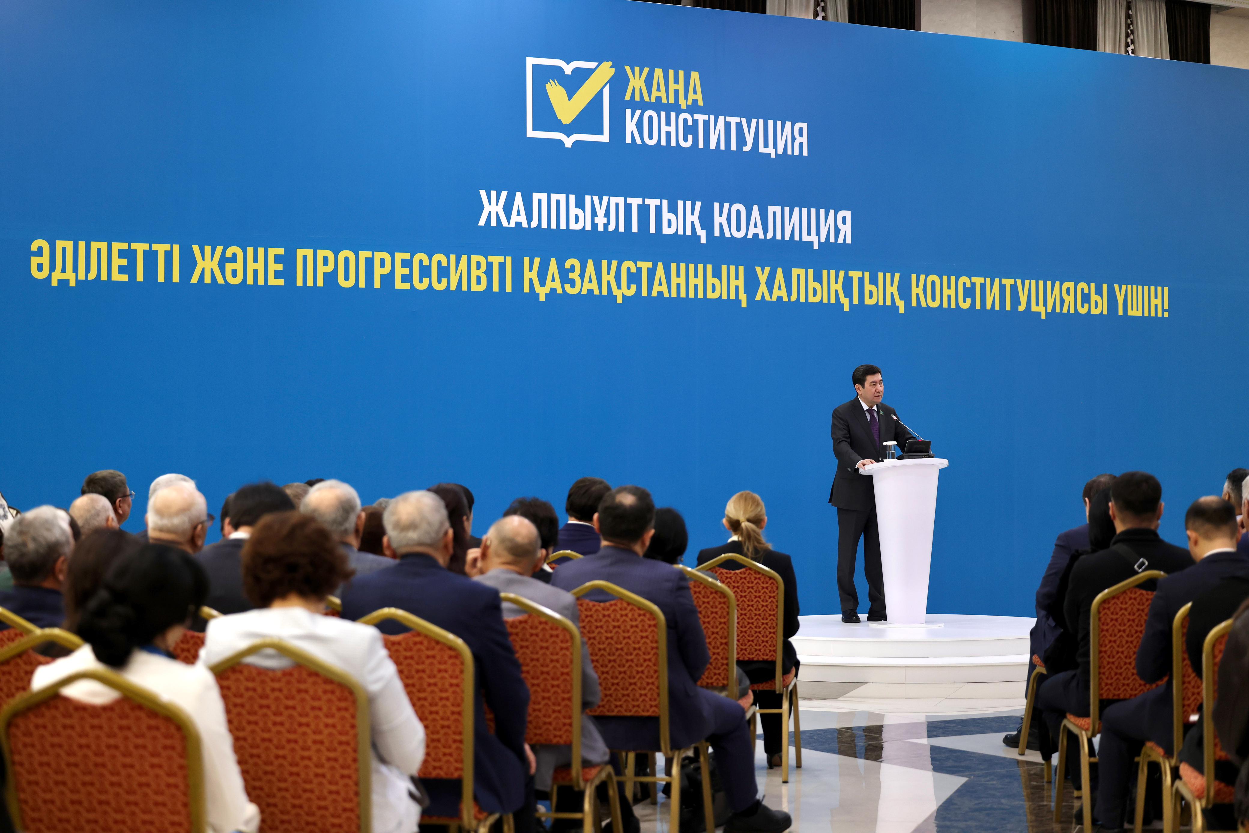 Коалиция өкілдері Жамбыл облысының жұртшылығымен кездесті