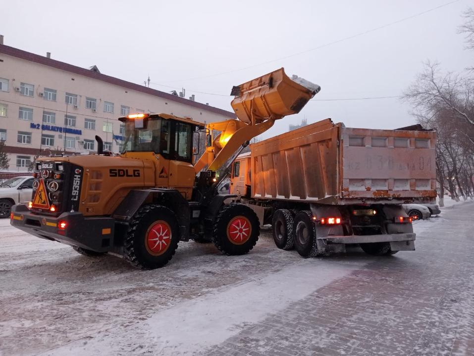 Астанада қар күреуге екі мыңға жуық арнайы техника шығарылды