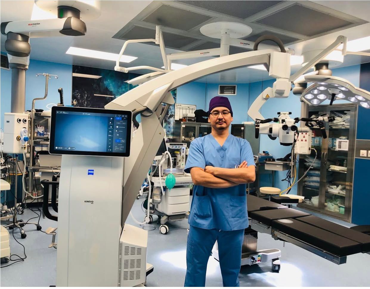 Нейрохирургиядағы тың ізденіс