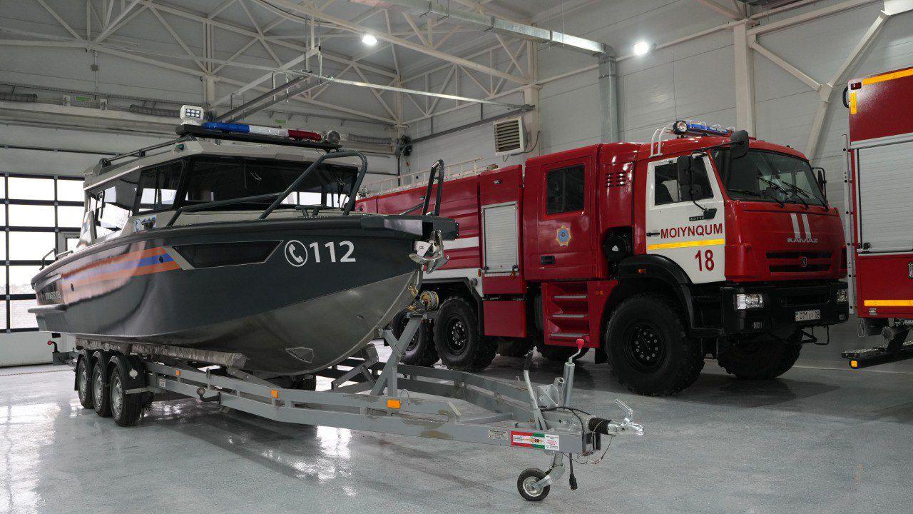 Мойынқұм ауданында өрт сөндіру бөлімі ашылды