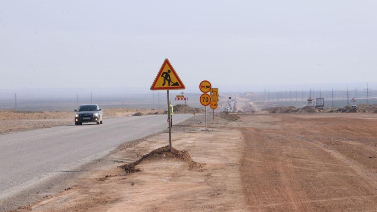 Қарағанды – Жезқазған трассасында реконструкция жұмыстары басталады