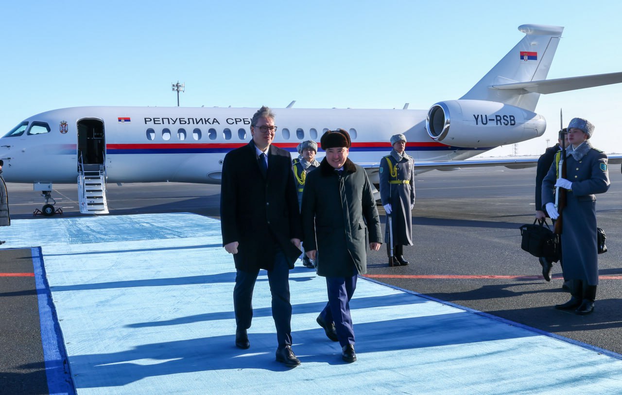 Сербия Президенті Астанаға ресми сапармен келді
