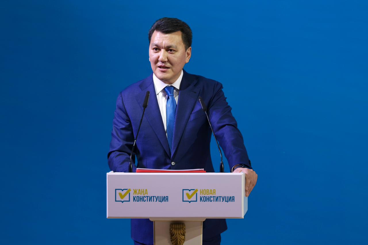 Жаңа Ата заңда «адам» сөзі 76 рет кездеседі: Ерлан Қарин жаңа Конституция жобасының басты ерекшелігін атады