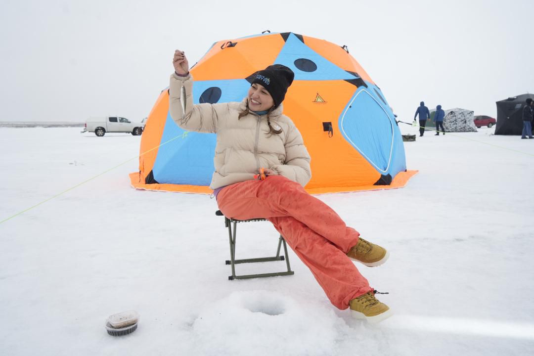 Балқашта алғаш рет қысқы балық аулау фестивалі өтті